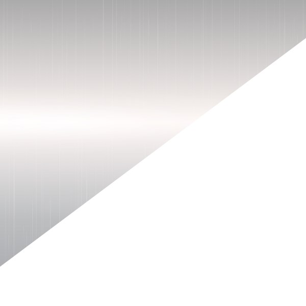 Chrome / Matte White (MÄSSING)