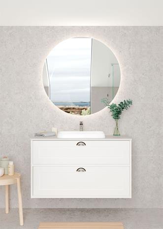 inspiration för badrum i lantlig stil