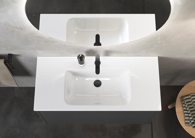 Bottenventil Pop-up Matte Black.