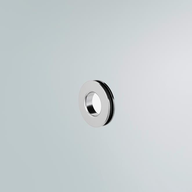 Ø: 55 mm, Ø Insida: 28 mm, D: 13 mm. Ingår som standard.