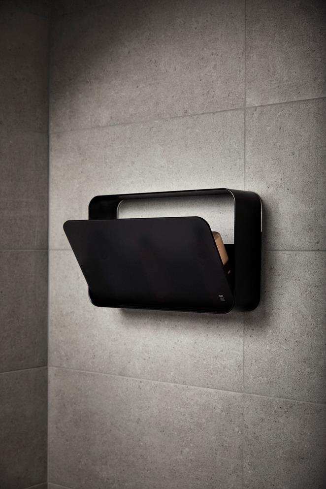 Duschförvaring Nest i Matte Black.