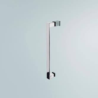 c/c: 256 mm, B: 22 mm. Kostnadsfritt alternativ till alla måttanpassade Arc-duschväggar förutom på Arc Skjutdörr där det ingår som standard.