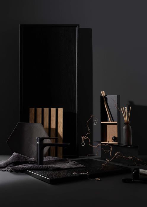 Moodboard till Black Oak House