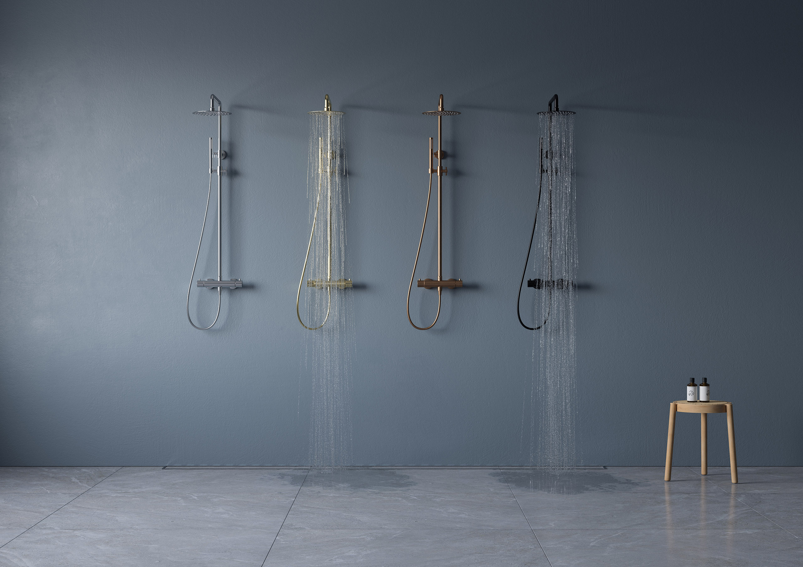 Takduschset Steel Pleasure 2.