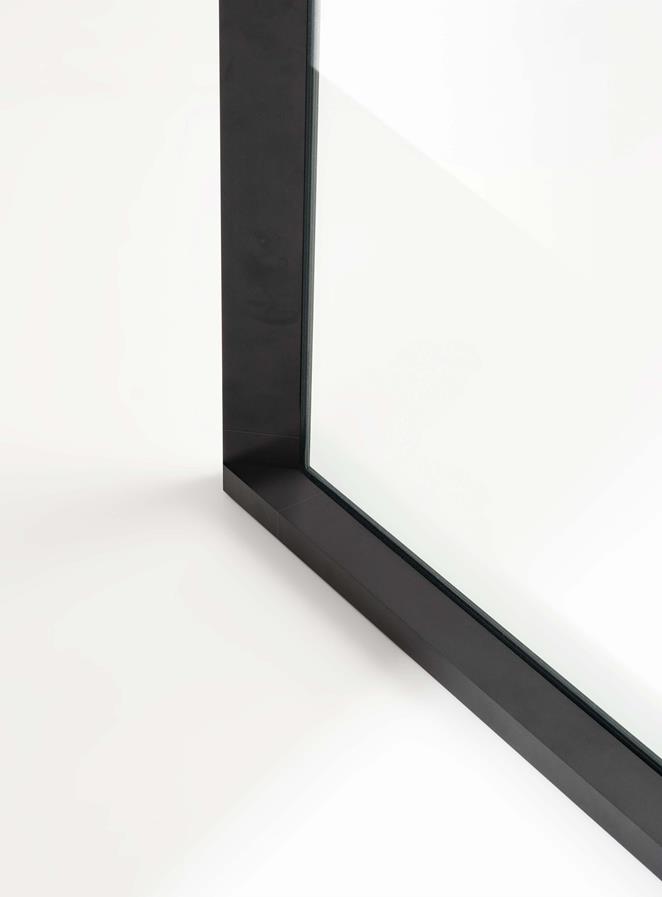 Duschvägg Edge i Onyx.