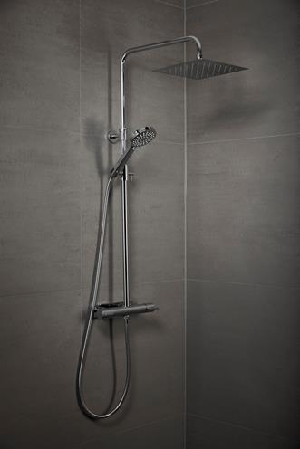 Takduschset Ease med 3-funktionshanddusch.