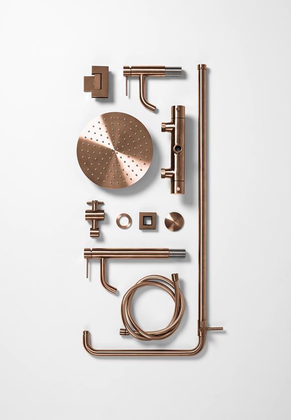 Brushed Bronze – en elegant finish i bronstoner med en Touch av koppar.