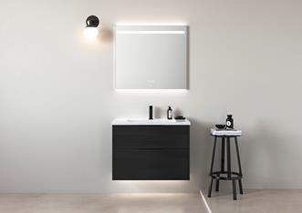 Grand Solid 80 i Black Oak med spegel Touch 80.
