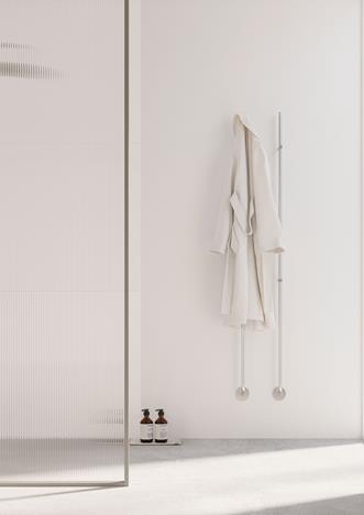 Duschvägg Edge 20 Plus med handdukstork Line.