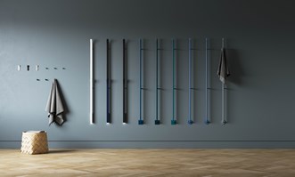 Bekanta dig med våra energisnåla och långsmala elektriska handdukstorkar i tre varianter och upptäck hur läcker formgivning och fina material kan ge både värme, ljus och stil.