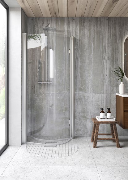 Linc Monument med Pile i Matte Brushed, invikt läge.