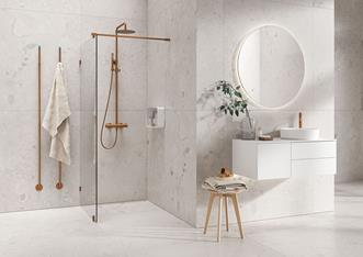 Arc 20 Original, Steel Pleasure 2 och Line i Brushed Bronze. Air Solid 100 A med Loox 90.